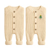 Knitted Onesie | Neutral Beige