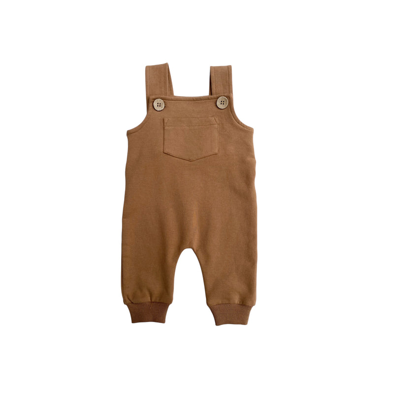 Organic Cotton Overalls | Cinnamon