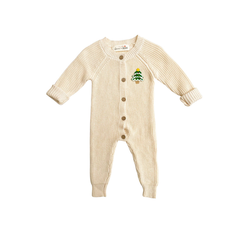 Knitted Onesie | Neutral Beige