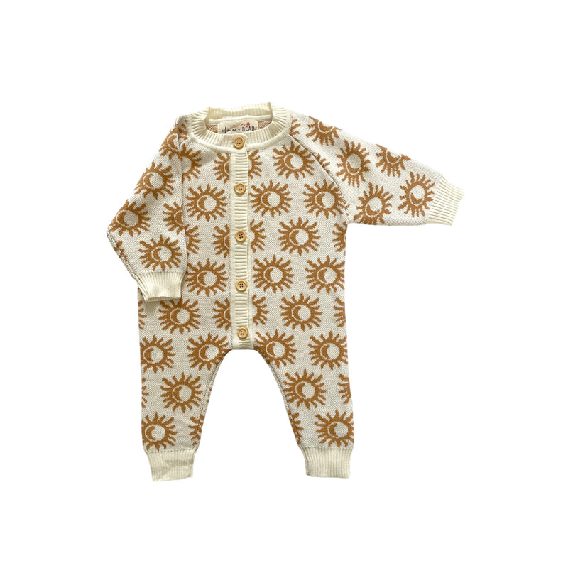 Knitted Onesie | Golden Sun