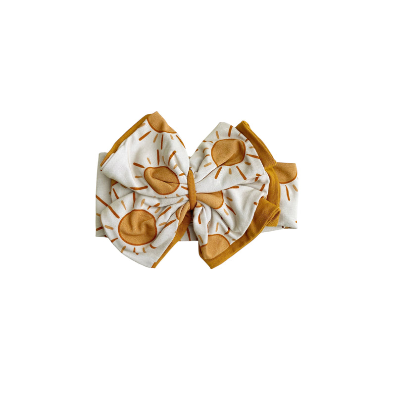 Headband Bow | Sunburst