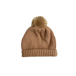 Knit Bobble Hat | Cocoa