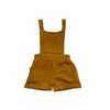 Dungaree Shorts | Tan